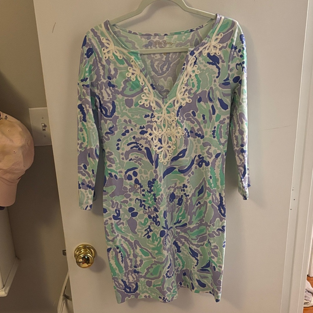 Lily Pulitzer Dress with Lace Detail